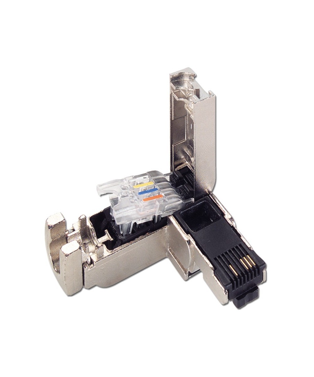 Conector industrial RJ45 4 pines PROFINET Siemens lineal / 90 grados