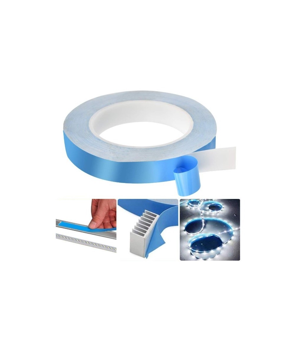 Cinta disipadora térmica doble cara 25m para tira LED