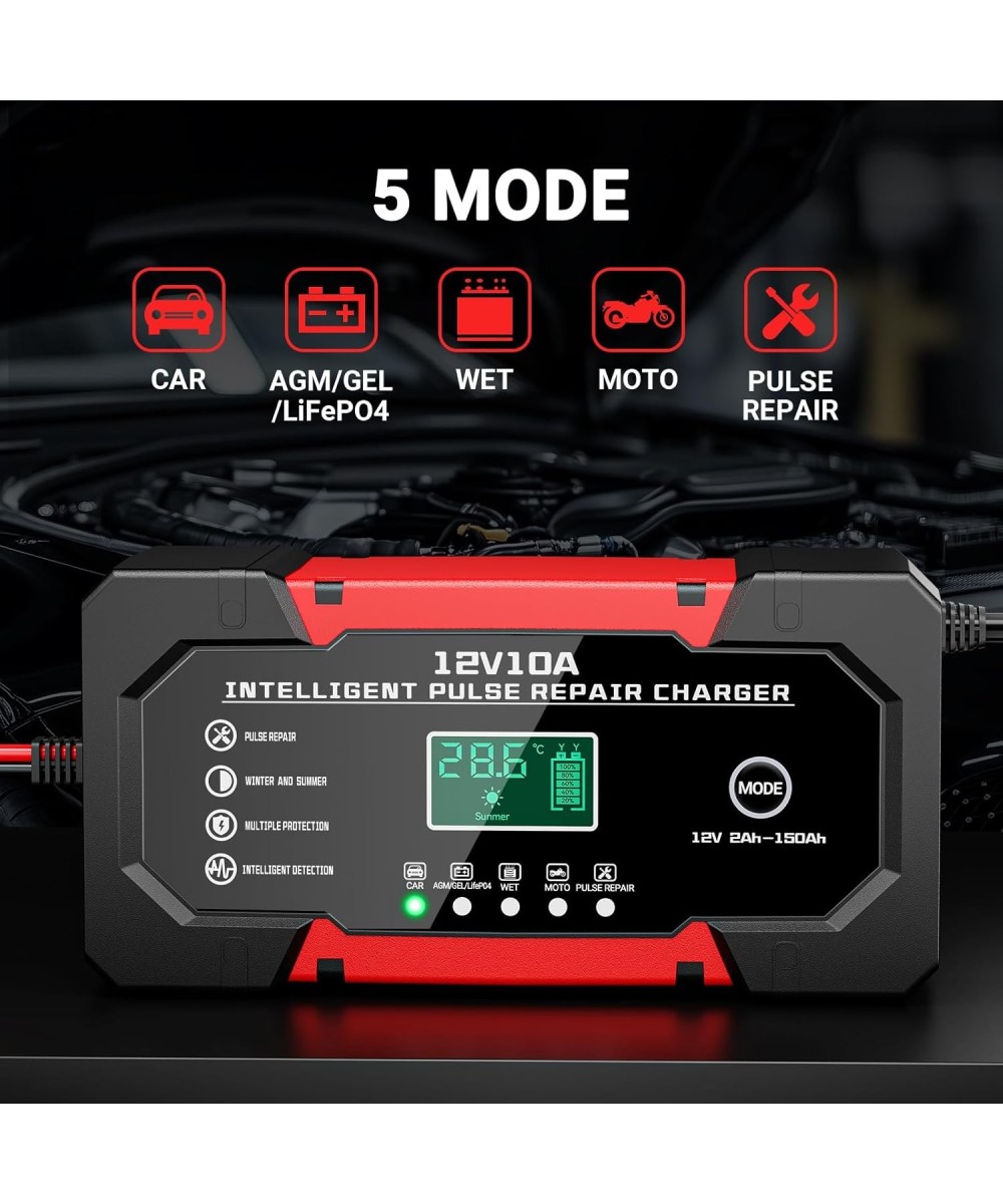 Cargador de bateria de acido YDBAO 12V 10A