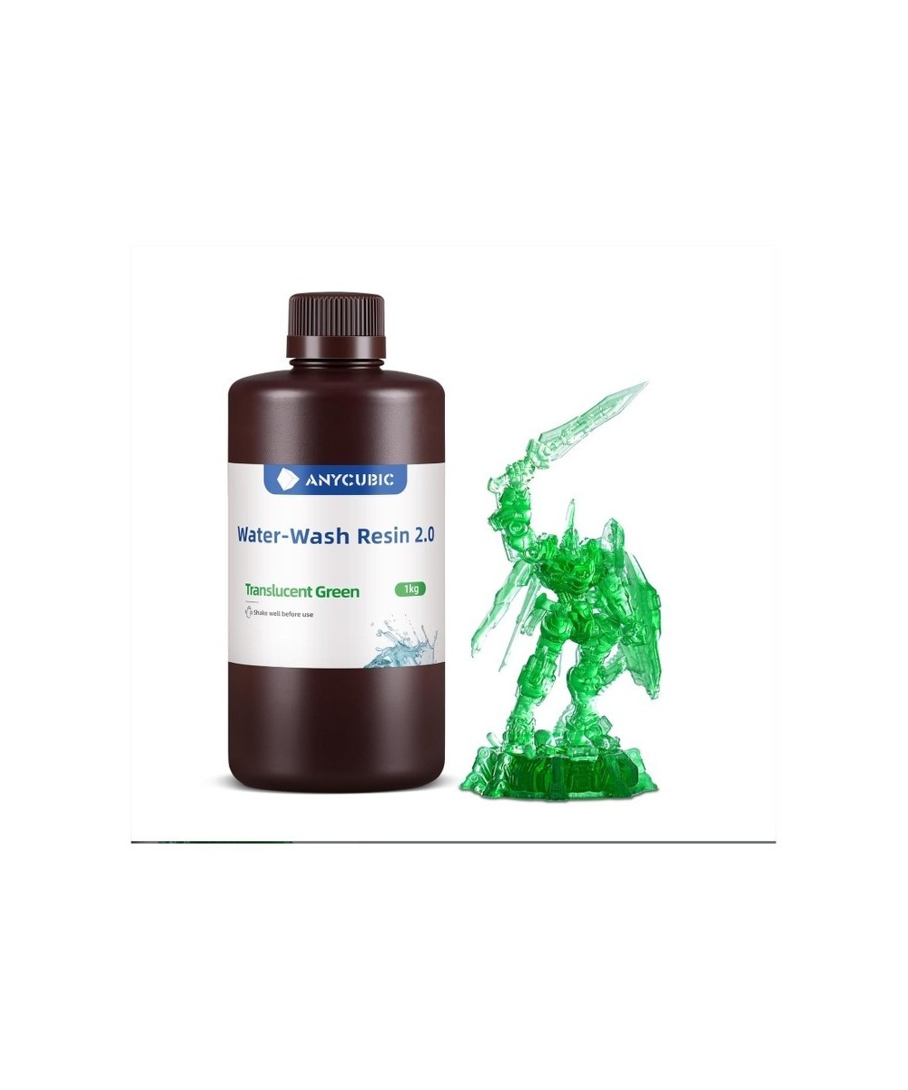 Resina anycubic Lavable 2.0 1000g 1KG para impresoras 3D