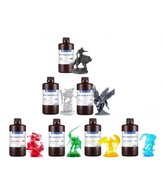 Resina anycubic Lavable 2.0 1000g 1KG para impresoras 3D