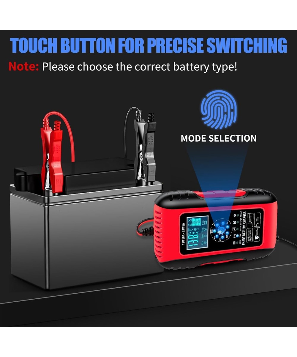 Cargador de bateria E-FAST 12V/24v 10A