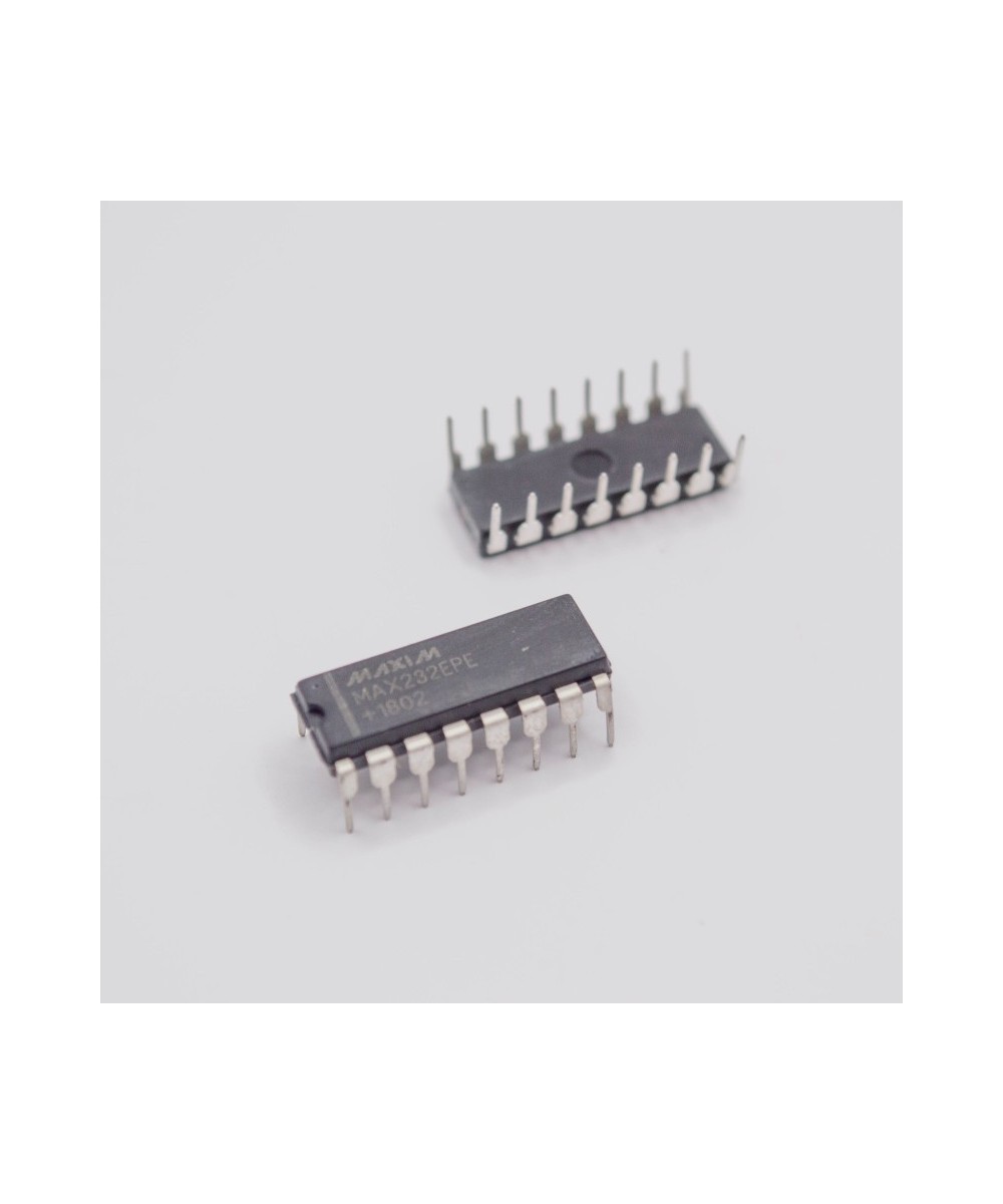 Convertidor de Protocolos MAX232EPE RS-232 a TTL 5V (DIP)