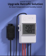 SONOFF TH Elite Interruptor inteligente de monitorización de temperatura y humedad - THR320D