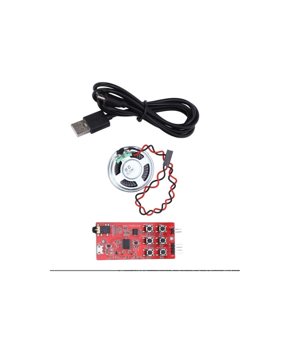 Modulo de Voz MP3 DIY YX5200-24SS