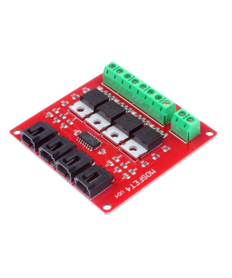 Módulo de conmutador MOSFET de 4 canales IRF540
