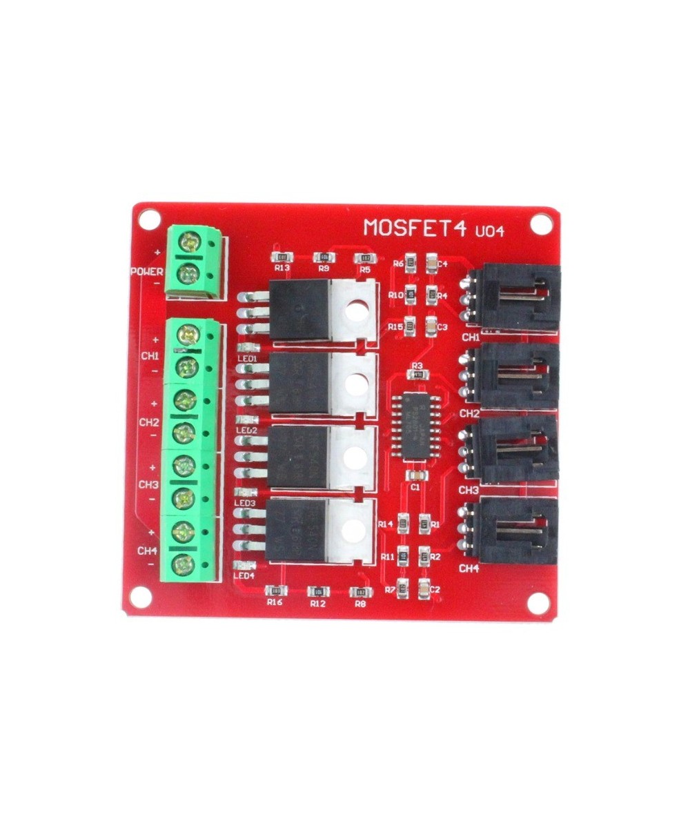 Módulo de conmutador MOSFET de 4 canales IRF540