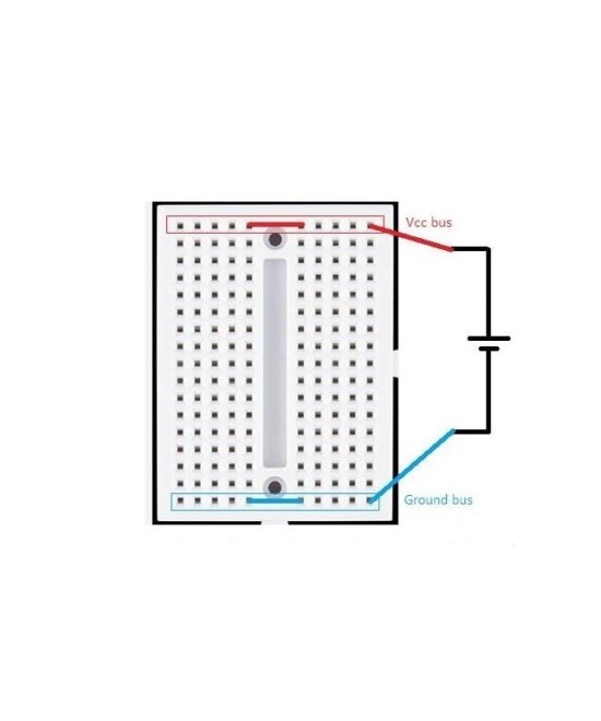 Mini Placa De Pruebas 170 puntos