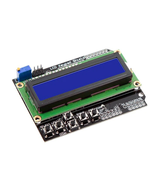 Pantalla LCD 1602 I2C con teclado