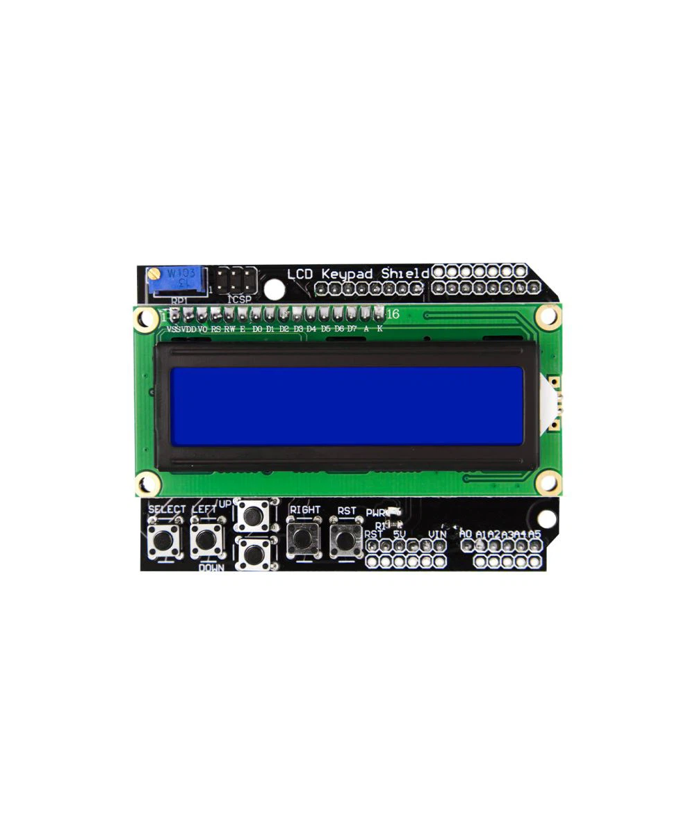 Pantalla LCD 1602 I2C con teclado