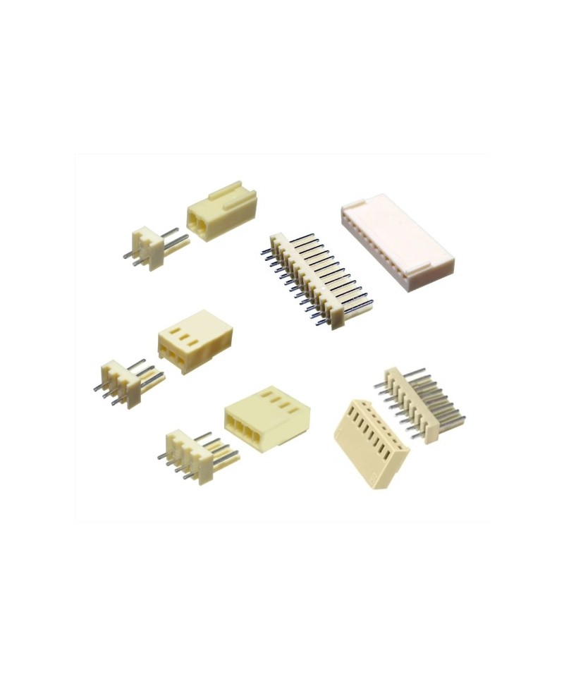 Conector Plastico KF2510 2.54mm Macho-Hembra (5U) 2/3/4/5 pines