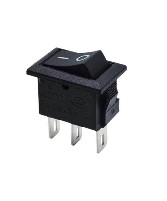 Interruptor tipo rocker 3 pines KCD1-101