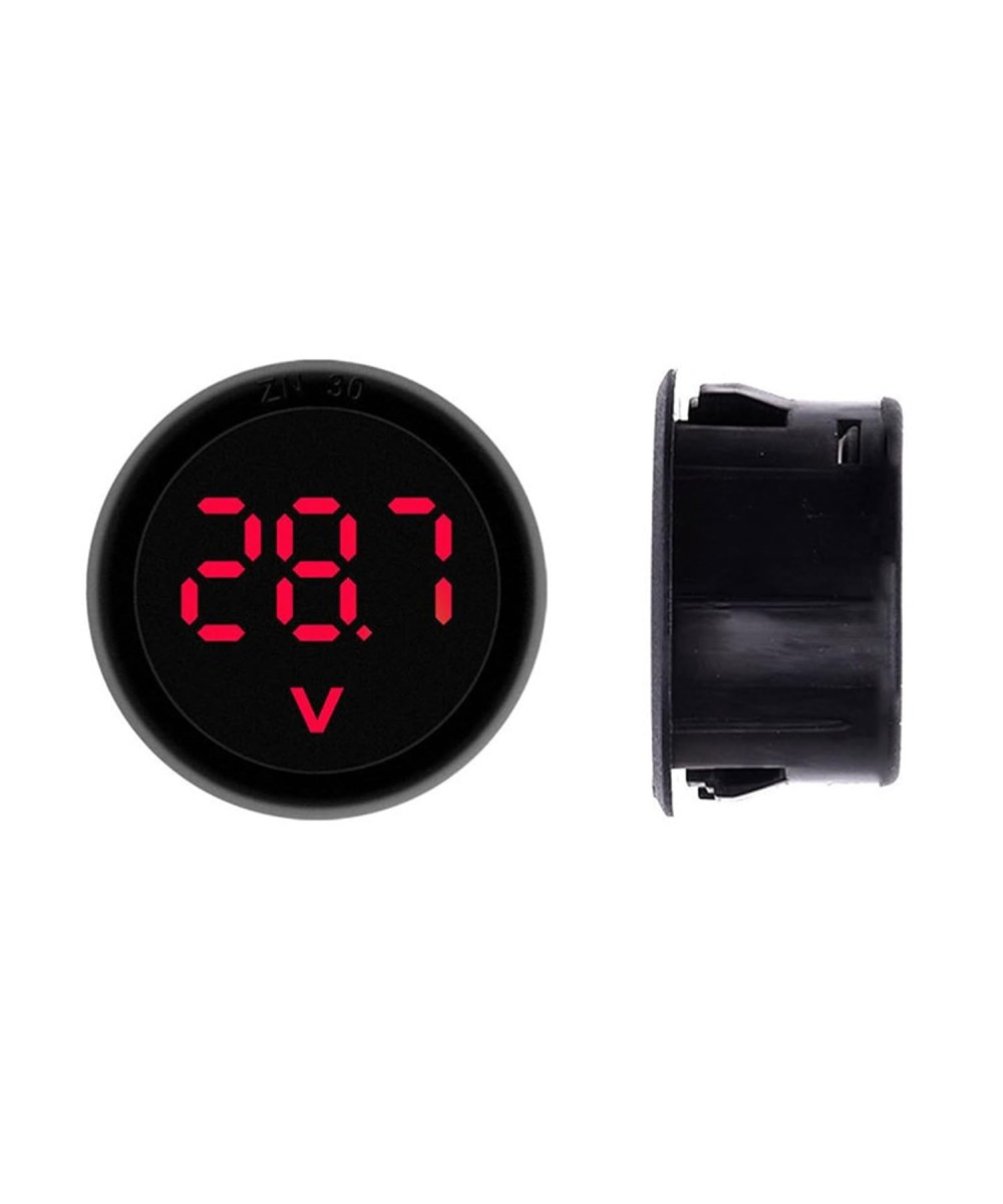 Monitor de Voltaje redondo 33.8mm DC 4-100V