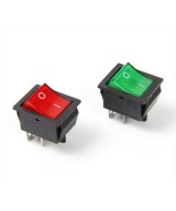 Interruptor KCD7 4 pines con luz