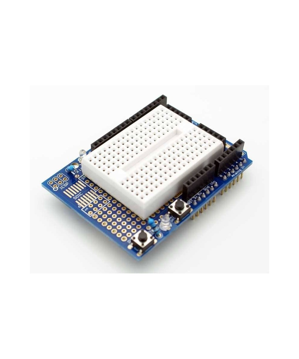 Protoshield para Arduino UNO/Mega con Protoboard de 170 Puntos