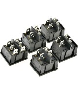 Interruptor doble ON/OFF KCD1 4 pines