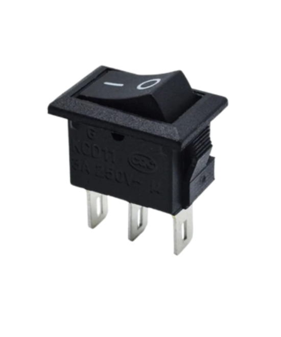 Interruptor tipo rocker 3 pines KCD1-101