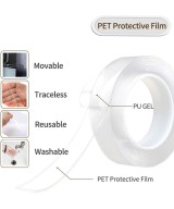 Nano cinta adhesiva de doble cara transparente 20 x 3mm