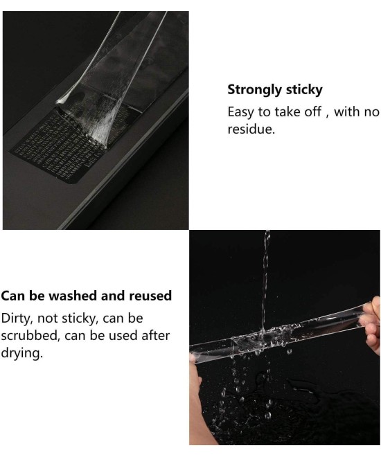 Nano cinta adhesiva de doble cara transparente 20 x 3mm