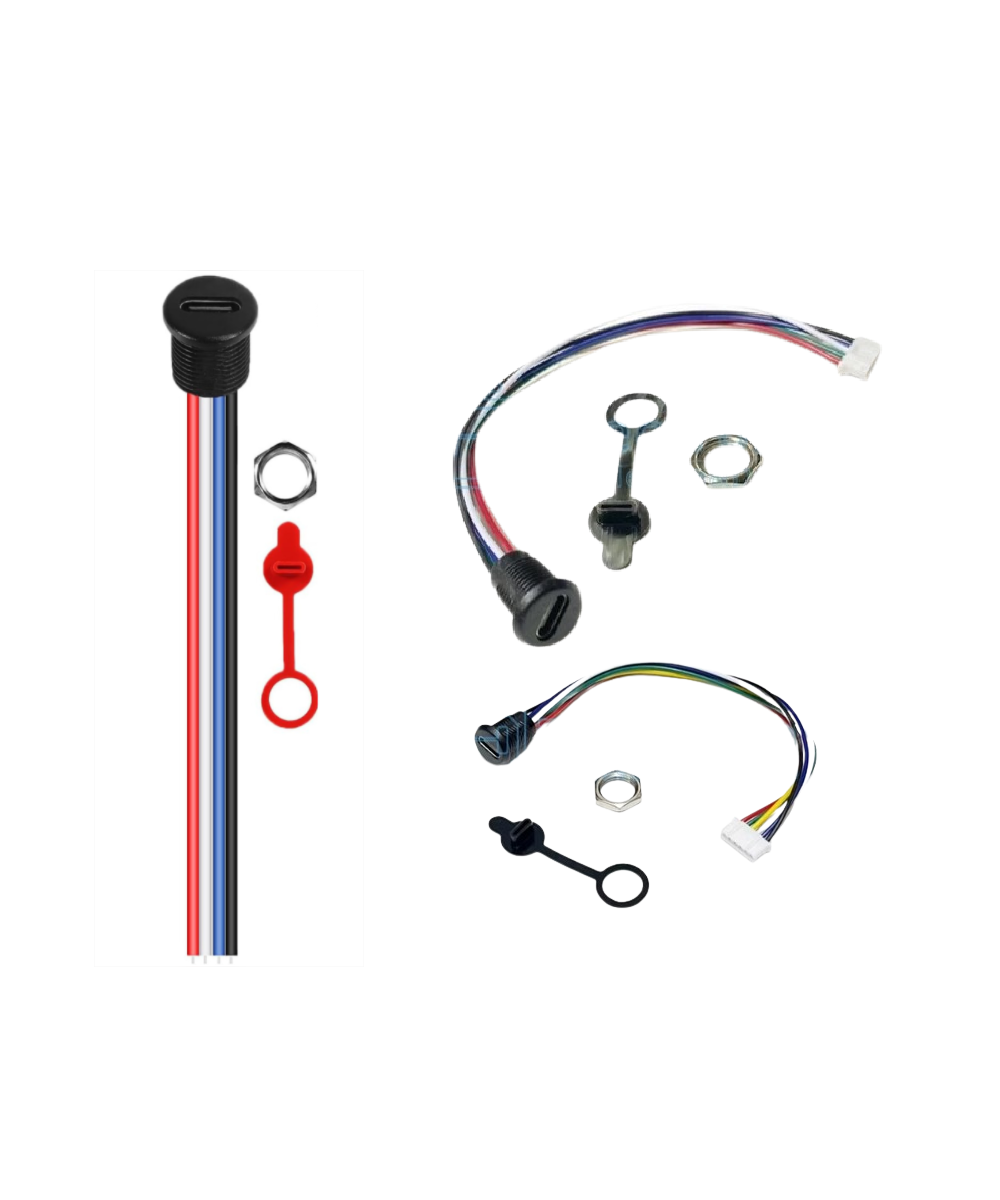 Puerto USB-C 4/5/6 pines con Cable