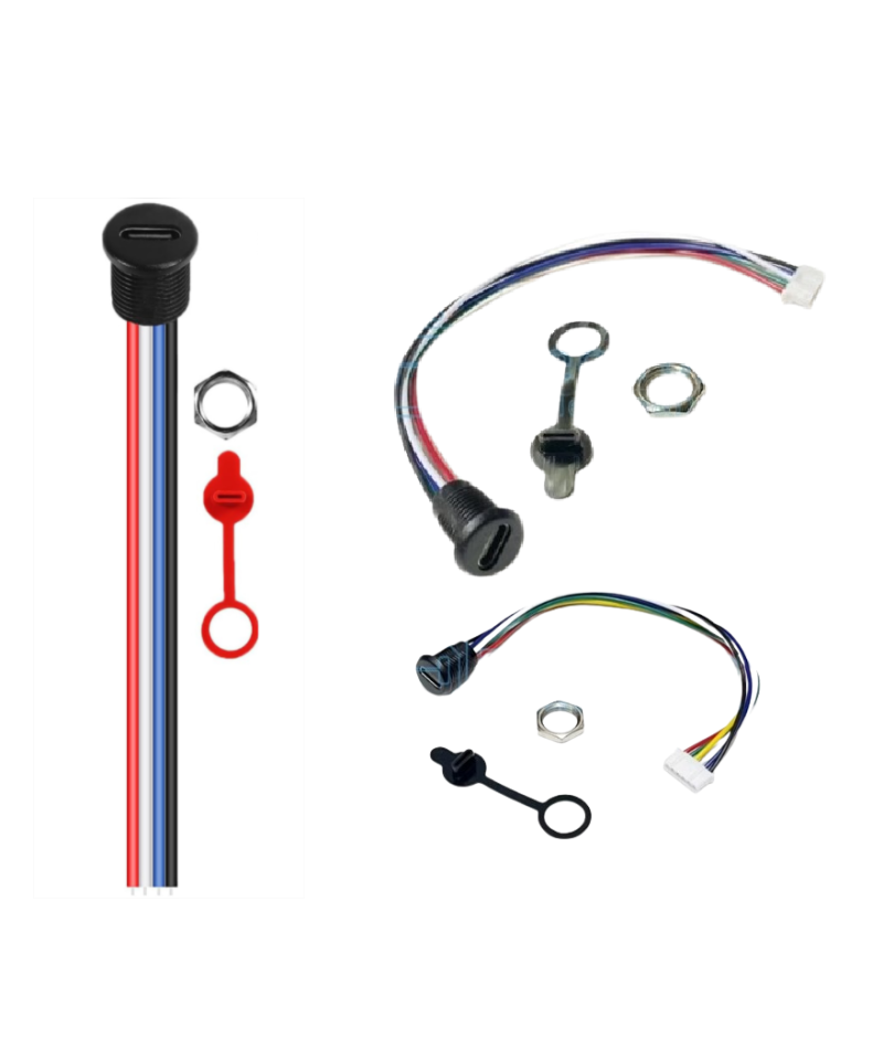 Puerto USB-C 4/5/6 pines con Cable