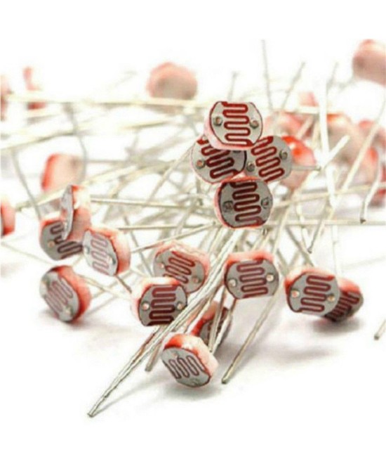 set de Fotoresistencia LDR (5U)