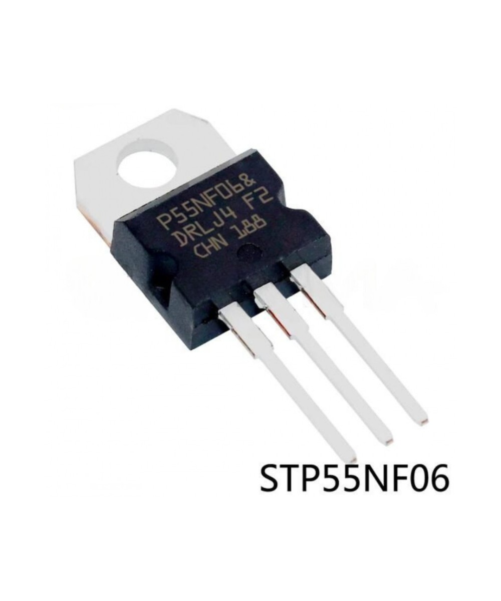 Transistor MOSFET STP55NF06 (TO)