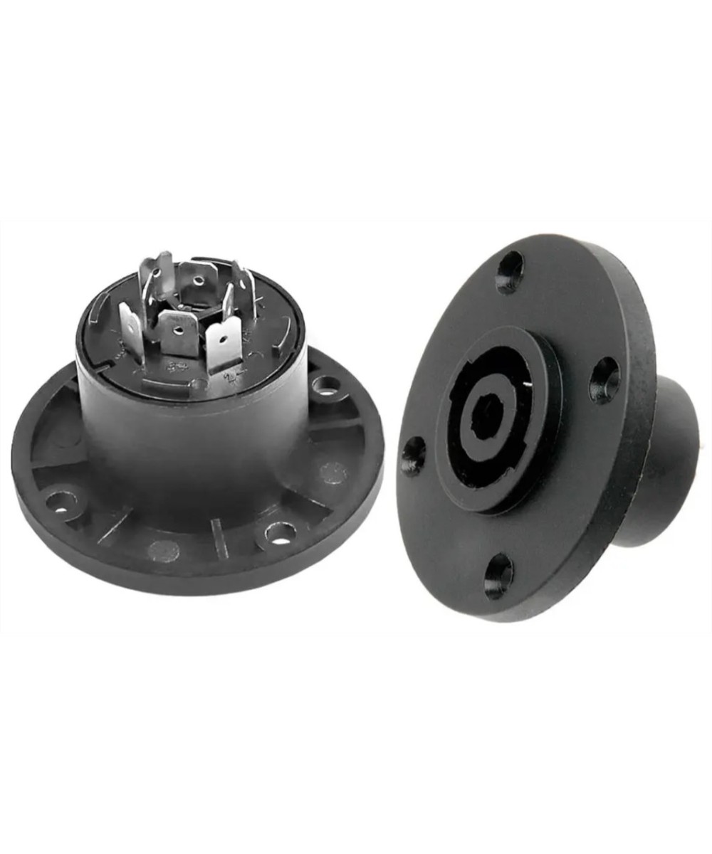 Conector Speakon Redondo  8 pines para montaje