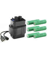 Cargador multifuncional para 6 baterias 18650 CD18-6