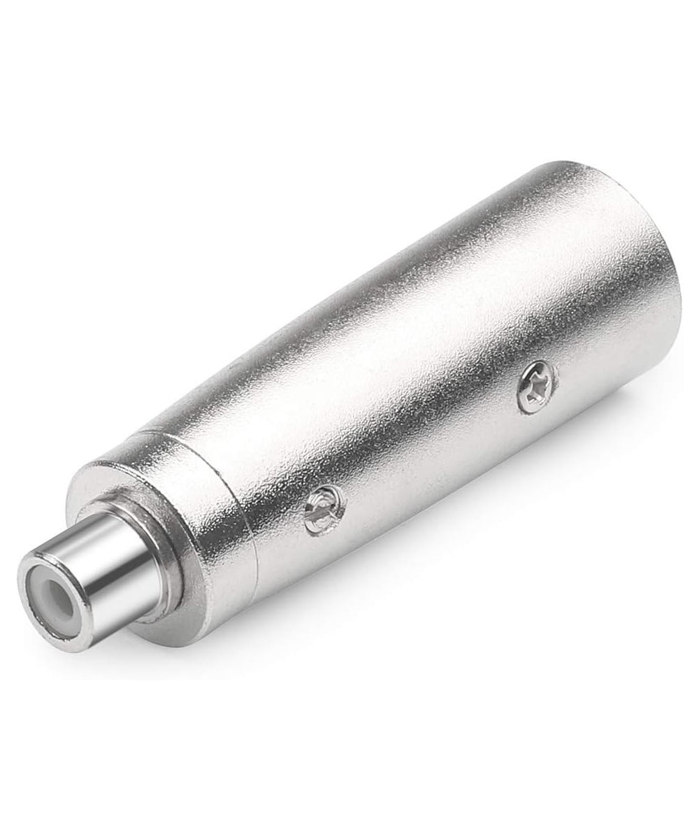 Adaptador XLR macho a RCA hembra