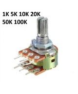 potenciometro de seis pines 1K - 100K