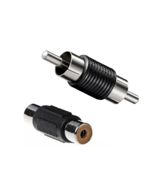 Acoplador RCA hembra-hembra / macho-macho