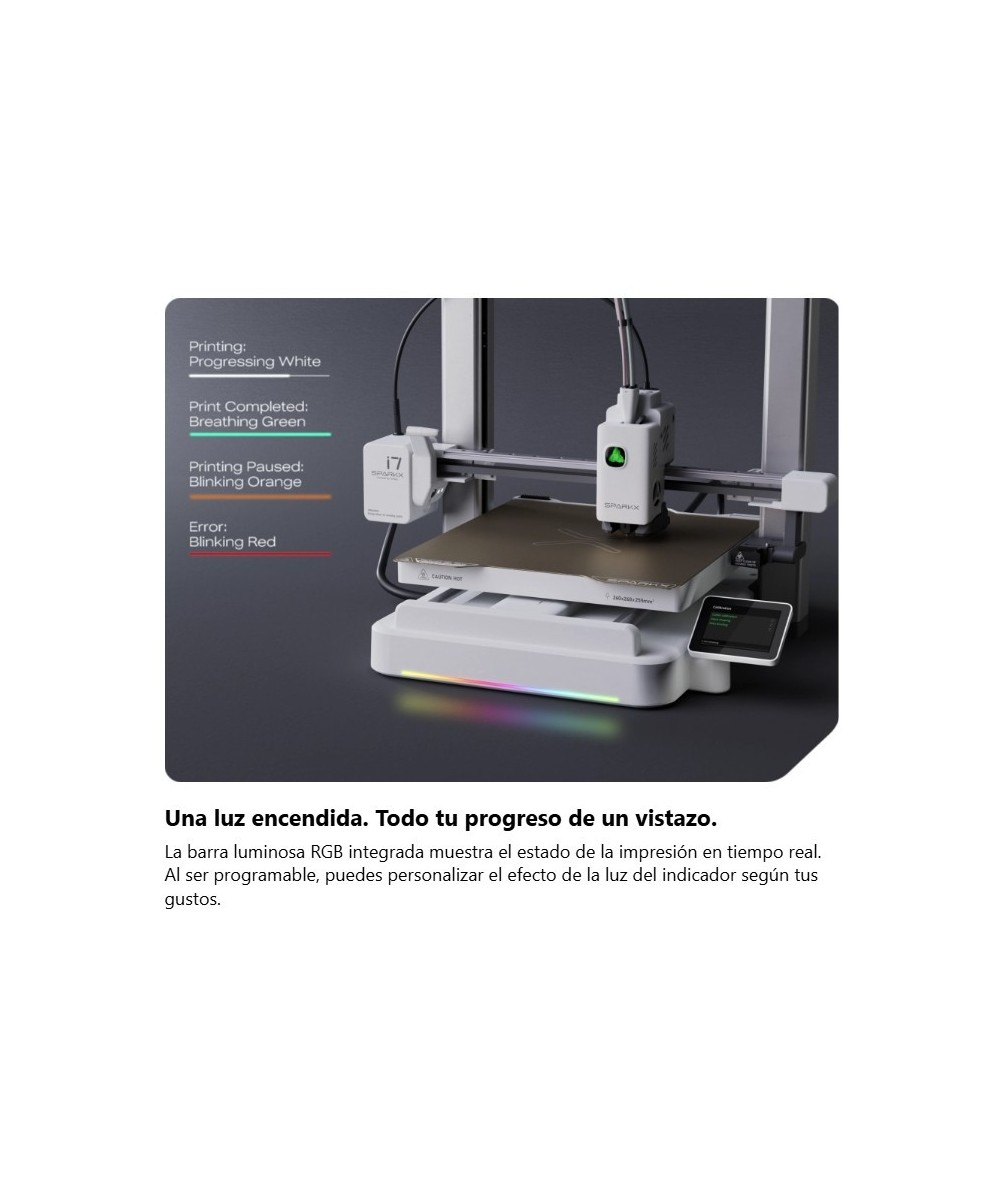 Impresora 3D Creality SPARKX i7 Combo