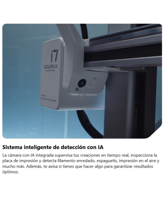 Impresora 3D Creality SPARKX i7 Combo