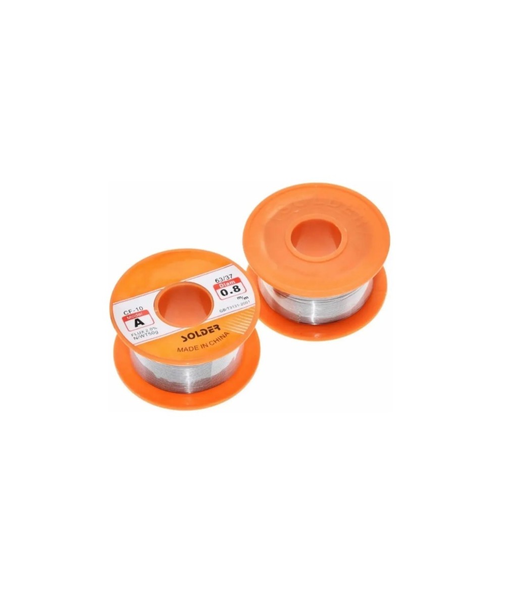 Estaño 0.8mm 63/37 22FT