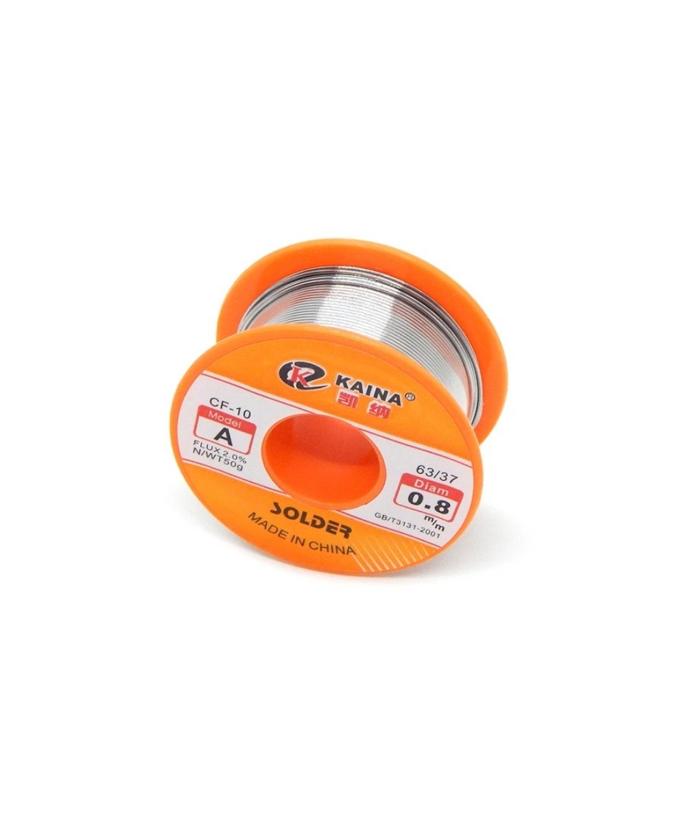 Estaño 0.8mm 63/37 22FT