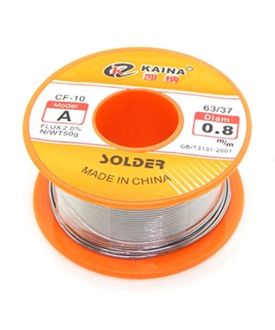 Estaño 0.8mm 63/37 22FT