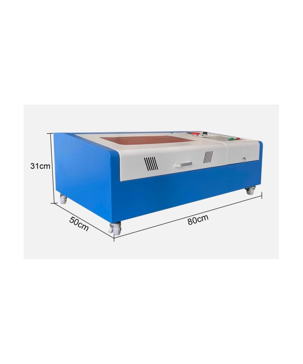 Grabadora y cortadora laser VEVOR 40W CO2 8x12 Pulgadas