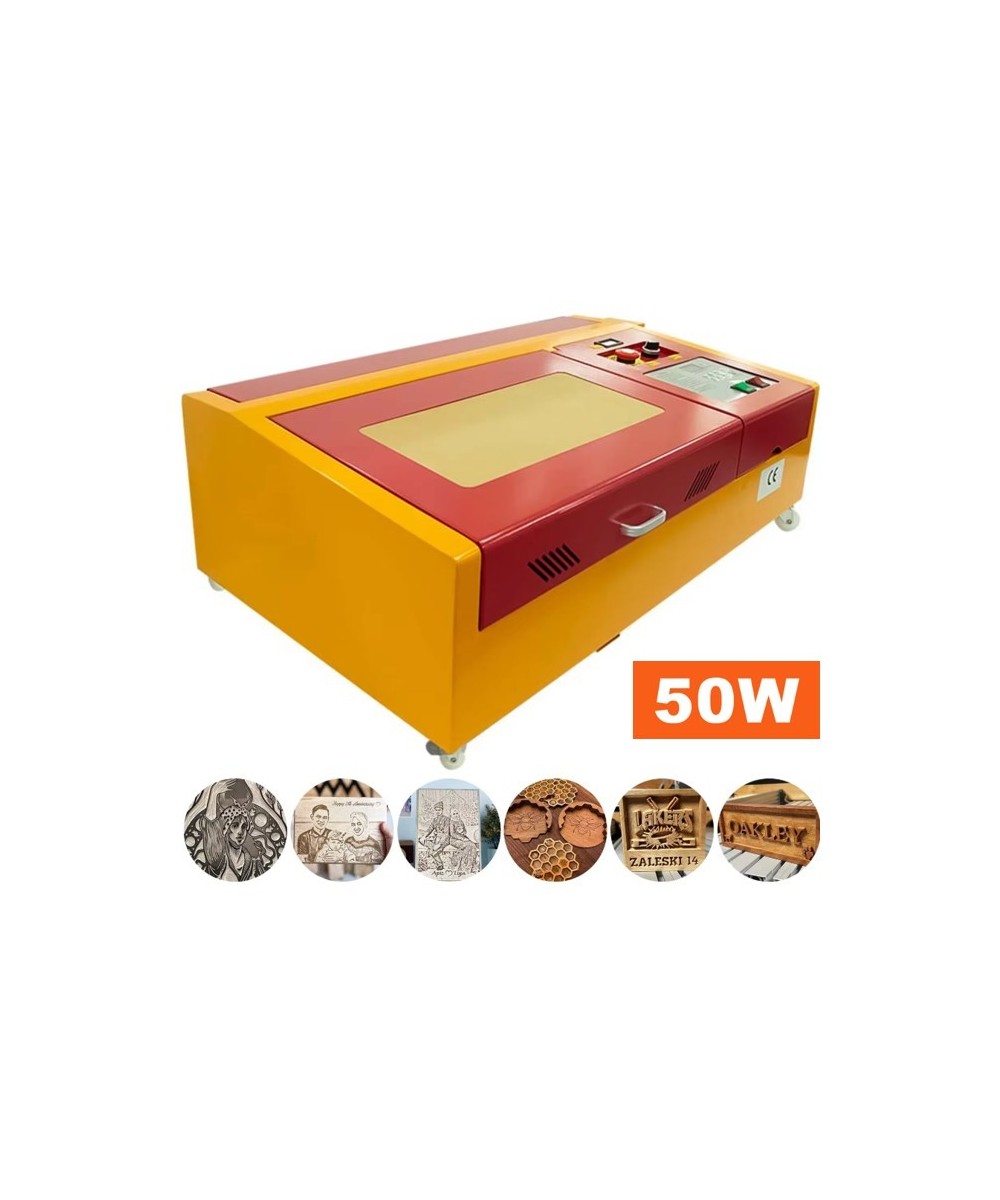 Grabadora y cortadora laser VEVOR 50W CO2 8x12 Pulgadas