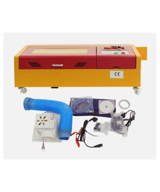 Grabadora y cortadora laser VEVOR 50W CO2 8x12 Pulgadas