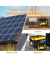 Batería de ciclo profundo LiFePO4 de 12V 50Ah recargable FEURUETC