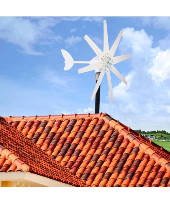 Generador de viento 400W 12V Aerogenerador