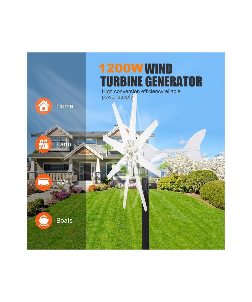 Generador de viento 400W 12V Aerogenerador
