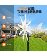 Generador de viento 400W 12V Aerogenerador