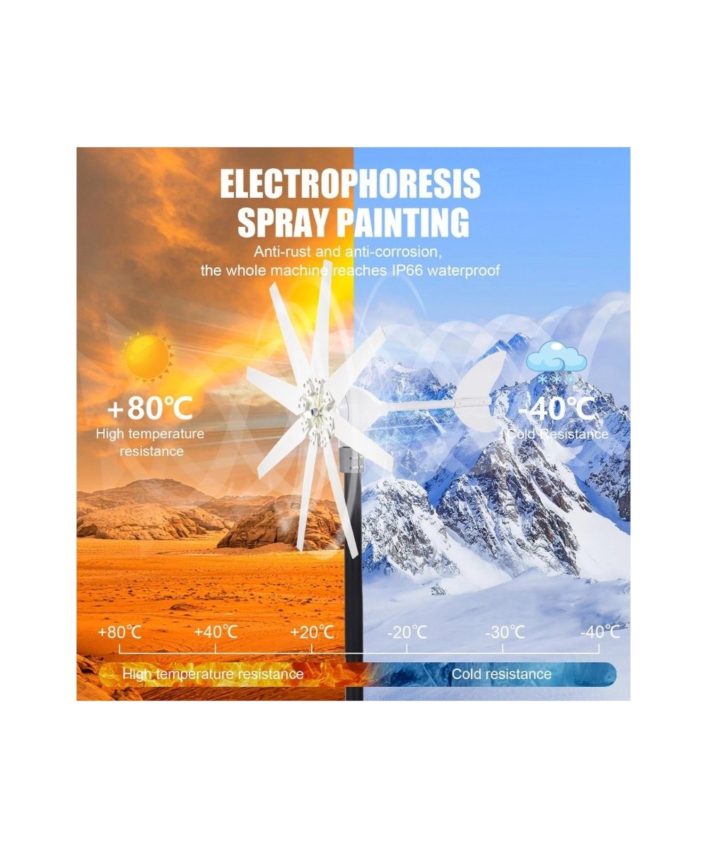 Generador de viento 400W 12V Aerogenerador