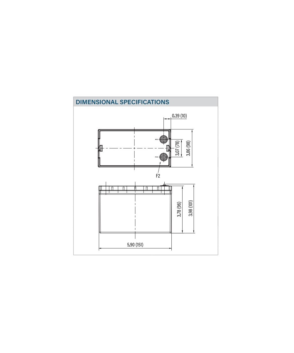 Batería de lifePO4 recargable Relion 12.8V 12Ah 154Wh