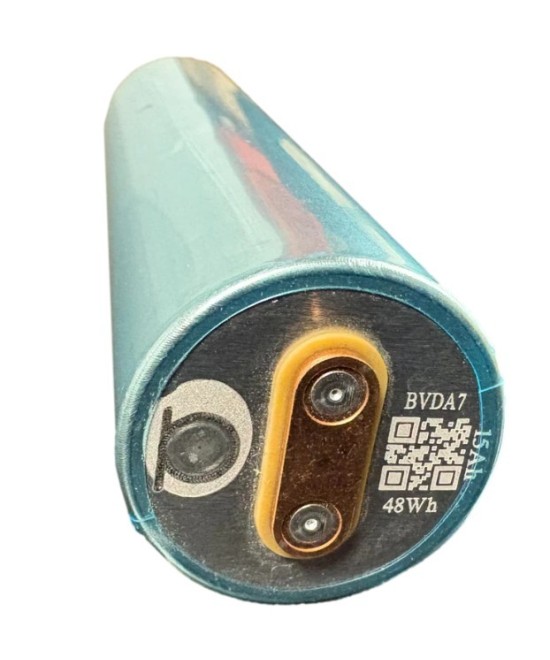Celda cilindrica LiFePo4 de 3.2V, 15Ah y 48Wh
