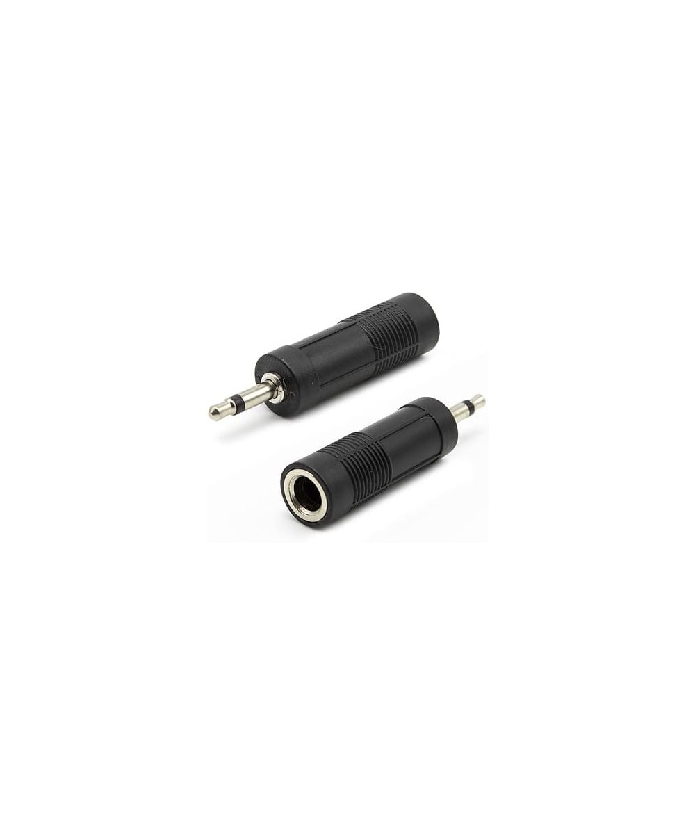 Adaptador de audio Entrada hembra 1/4" (6.35mm) salida macho de 2.5mm mono