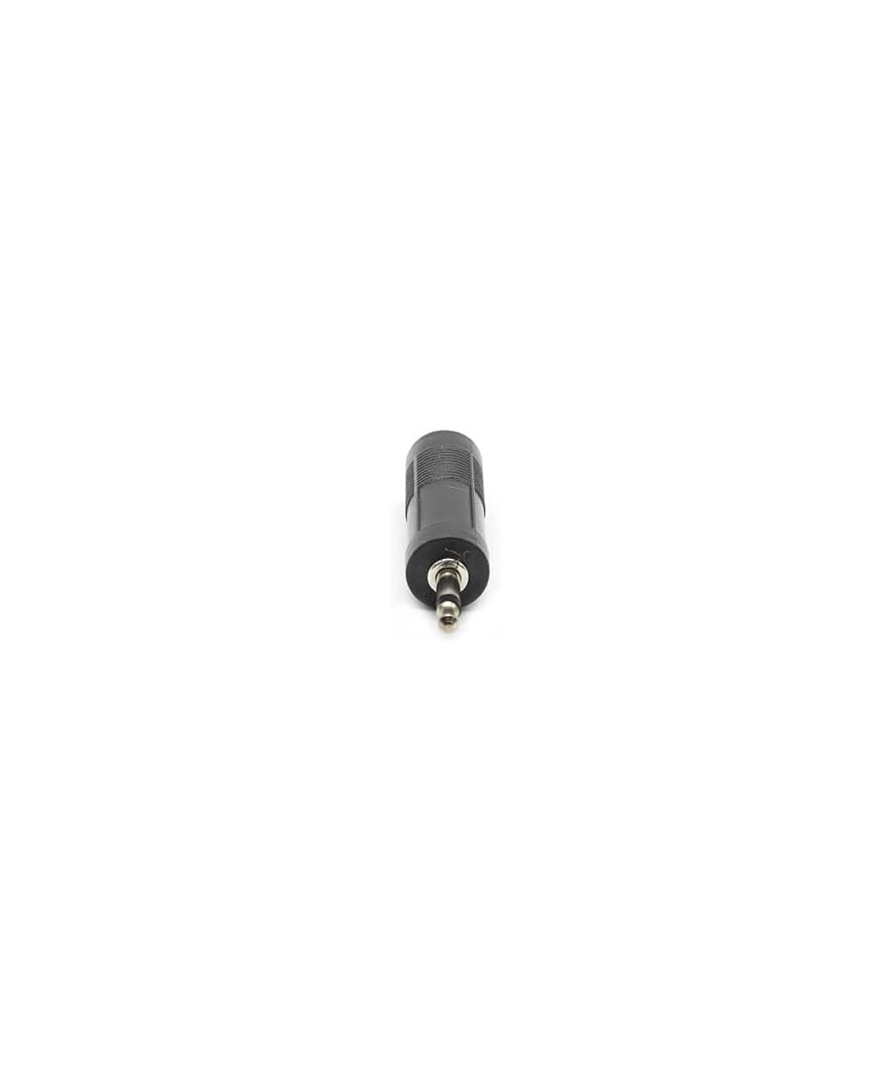 Adaptador de audio Entrada hembra 1/4" (6.35mm) salida macho de 2.5mm mono