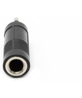 Adaptador de audio Entrada hembra 1/4" (6.35mm) salida macho de 2.5mm mono
